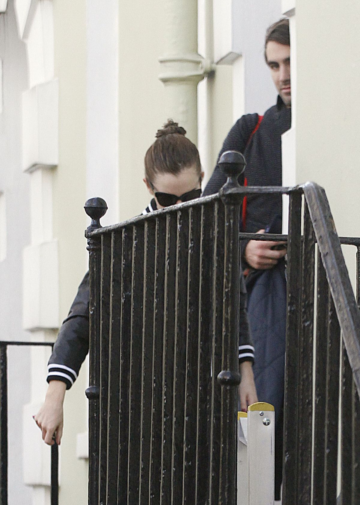 Emma Watson Leaves Her Home In London Hawtcelebs