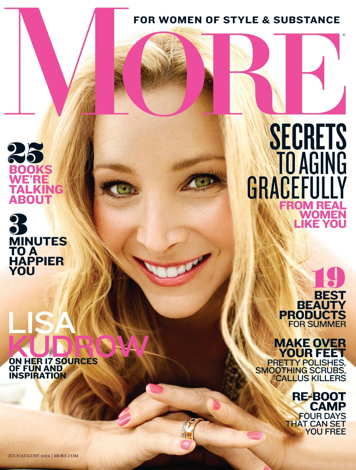 LISA KUDROW in More Magazine, July/August 2014 Issue - lisa-kudrow-in-more-magazine-july-august-2014-issue_1