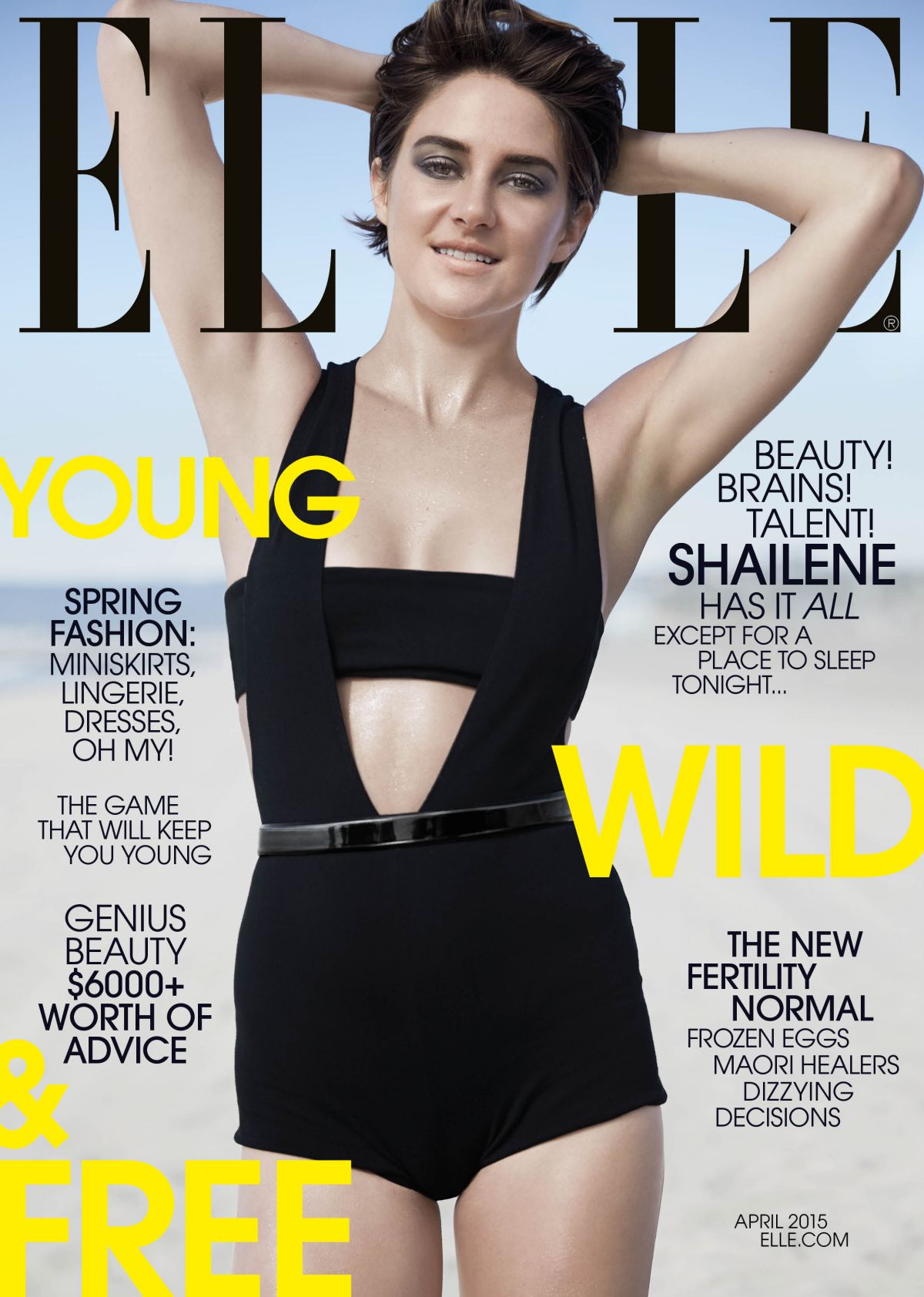 Shailene Woodley In Elle Magazine Hawtcelebs 