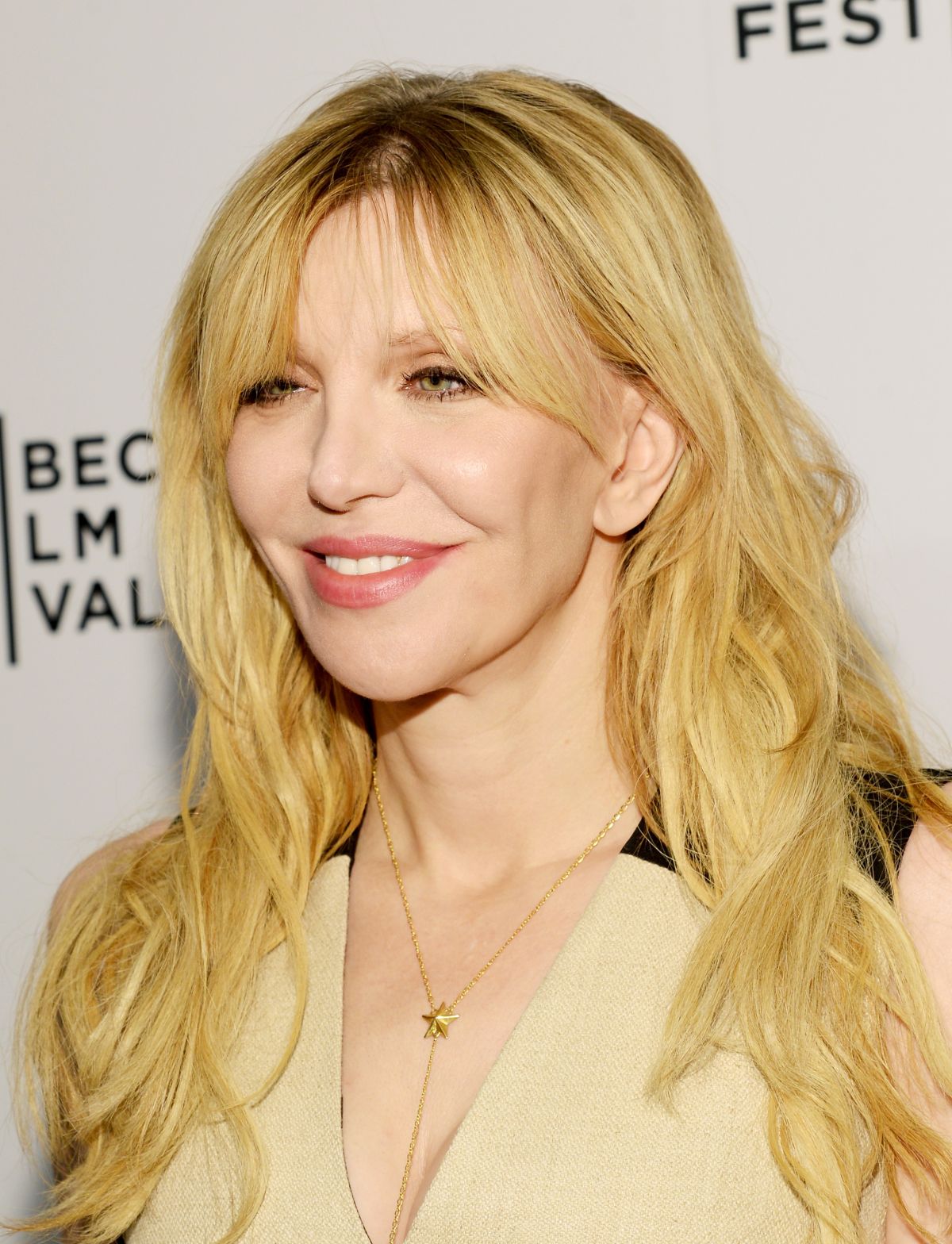 COURTNEY LOVE At Kurt Cobain Montage Of Heck Premiere In New York