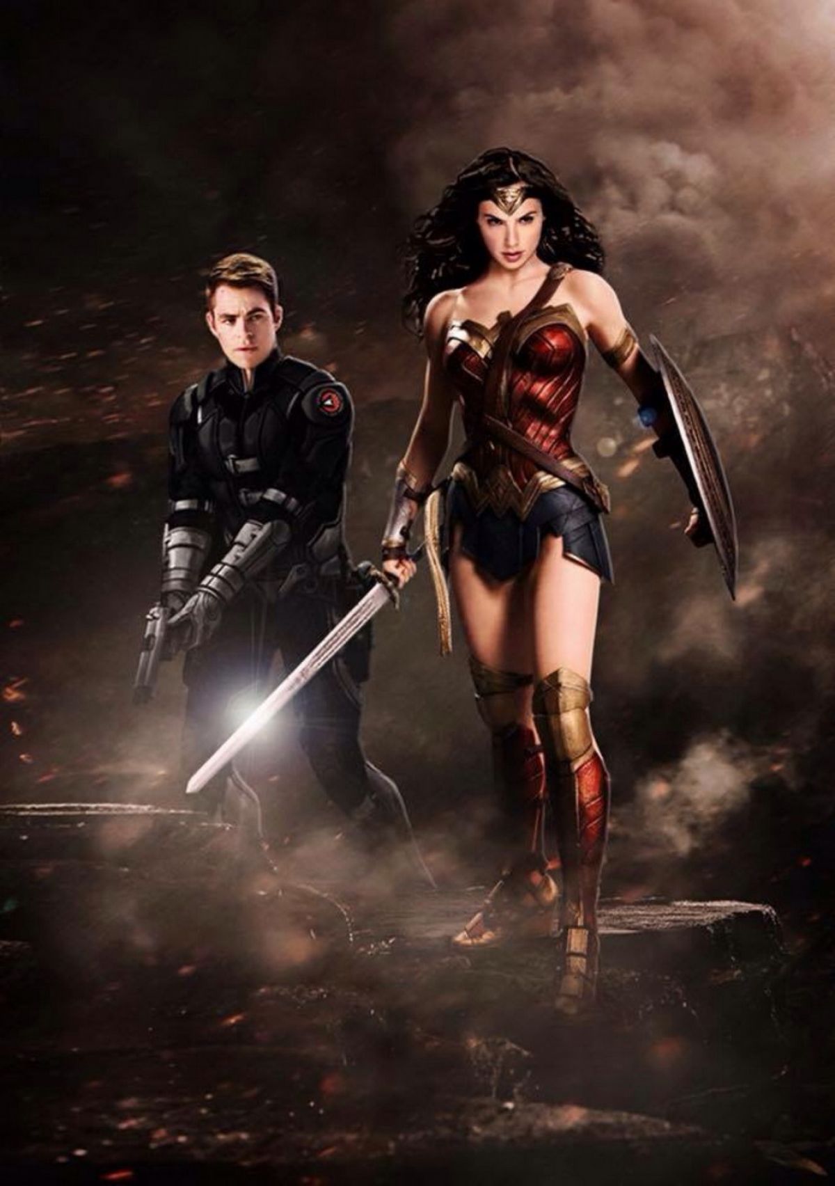Gal Gadot Superman Vs Batman Wonder Woman Justice League Superman