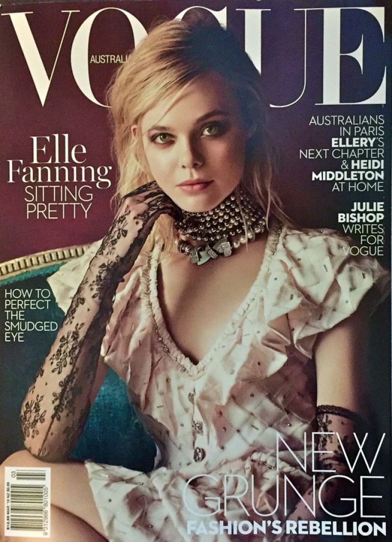 Elle Fanning In Vogue Magazine Australia March 2016 Issue – Hawtcelebs