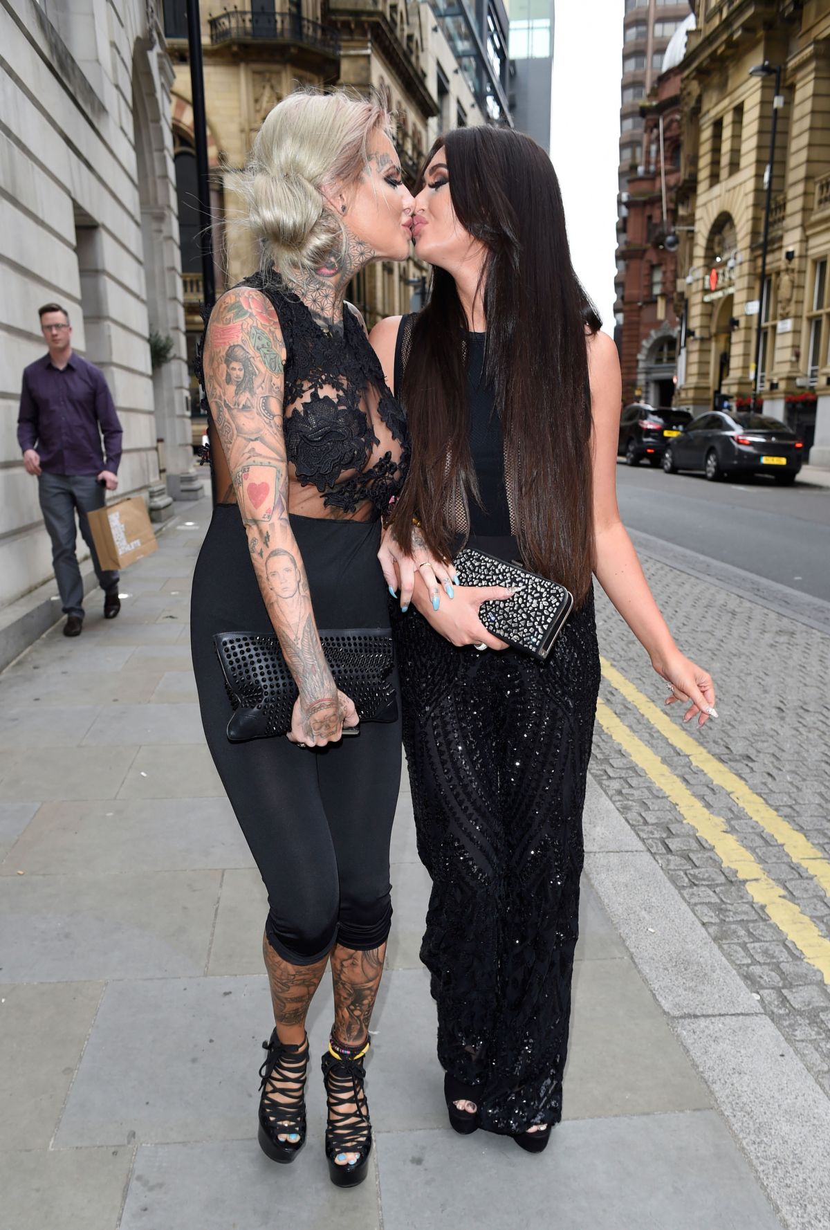 Jemma Lucy And Charlotte Dawson At Skinny Prosecco Launch In Manchester