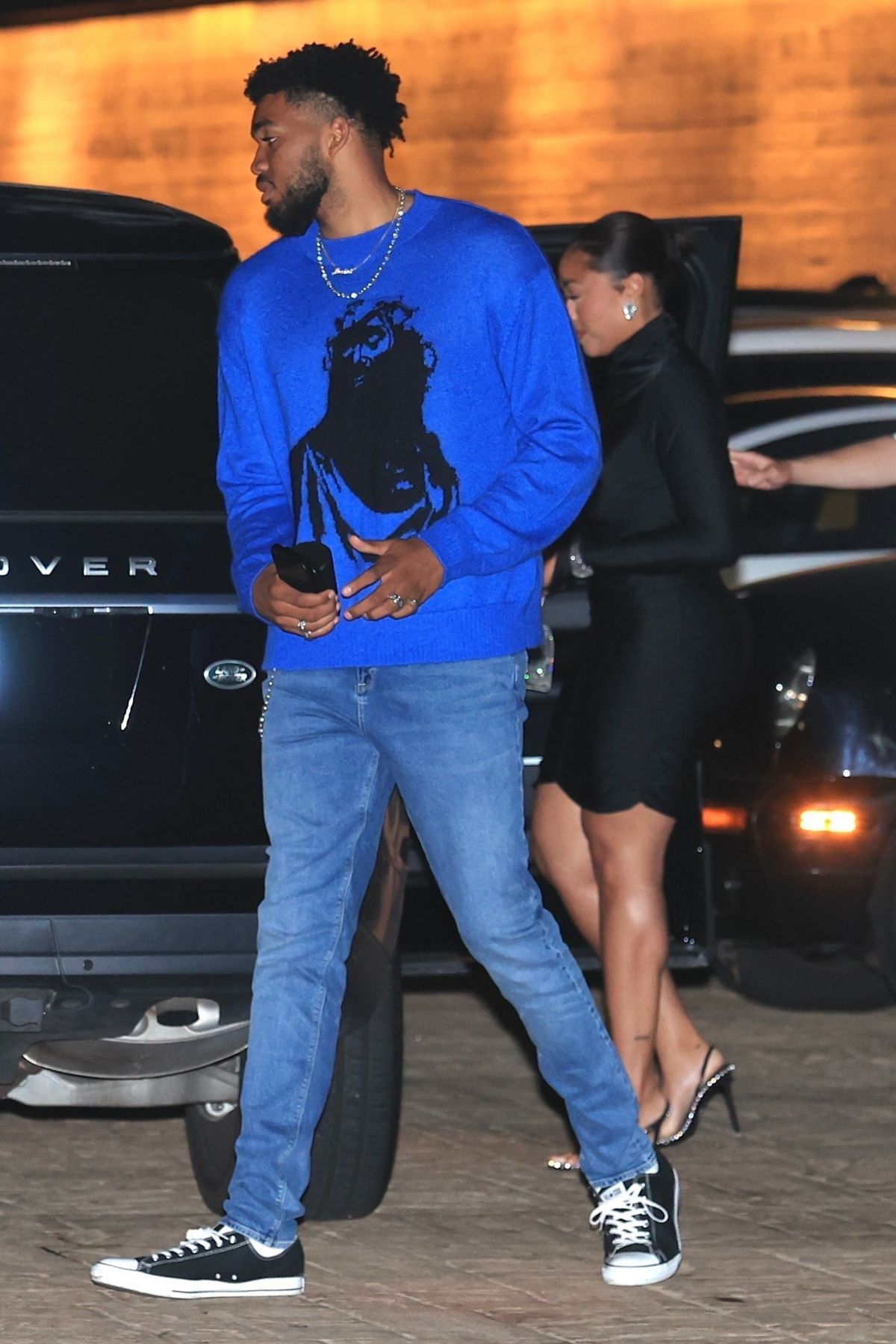 JORDYN WOODS And Karl Anthony Towns Out For Dinner At Nobu In Malibu 07