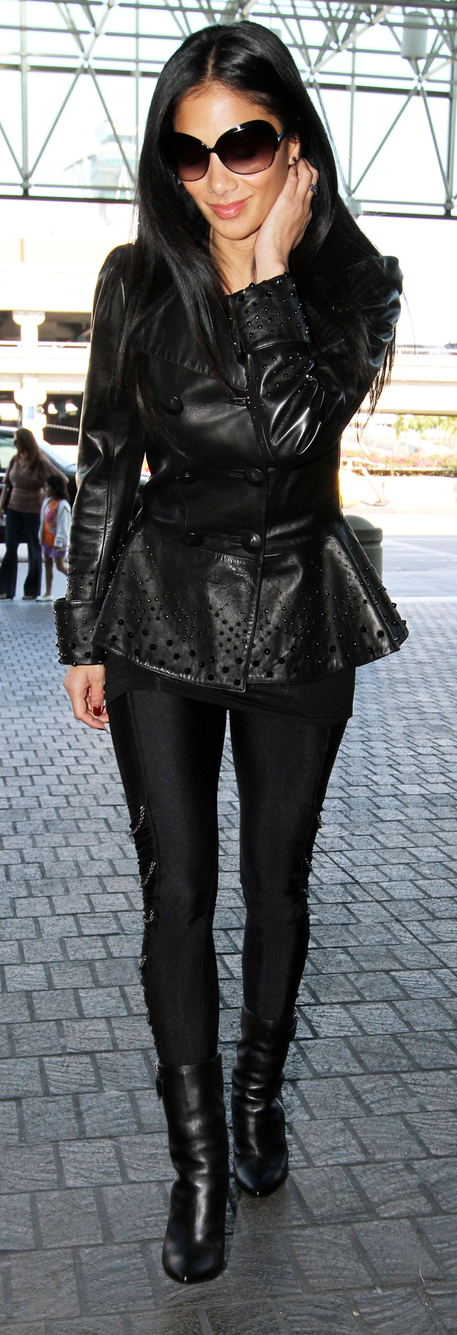 Nicole Scherzinger Leather