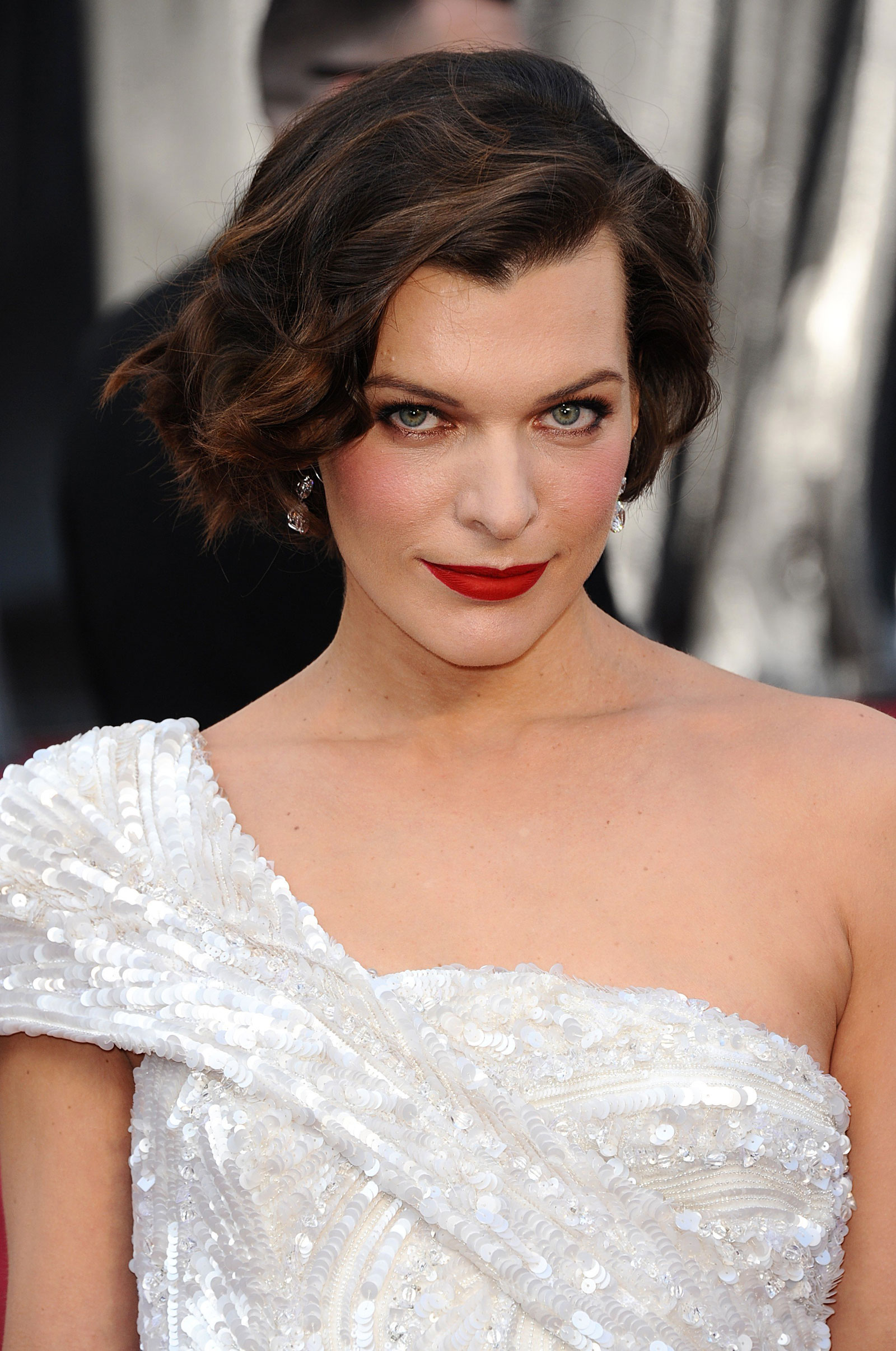 Milla Jovovich At Th Annual Academy Awards In Los Angeles Hawtcelebs
