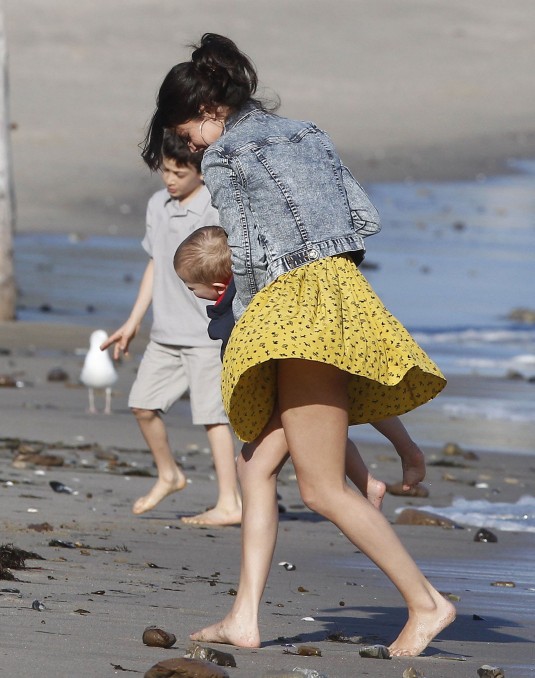 Selena Gomez at the Beach in Malibu HawtCelebs