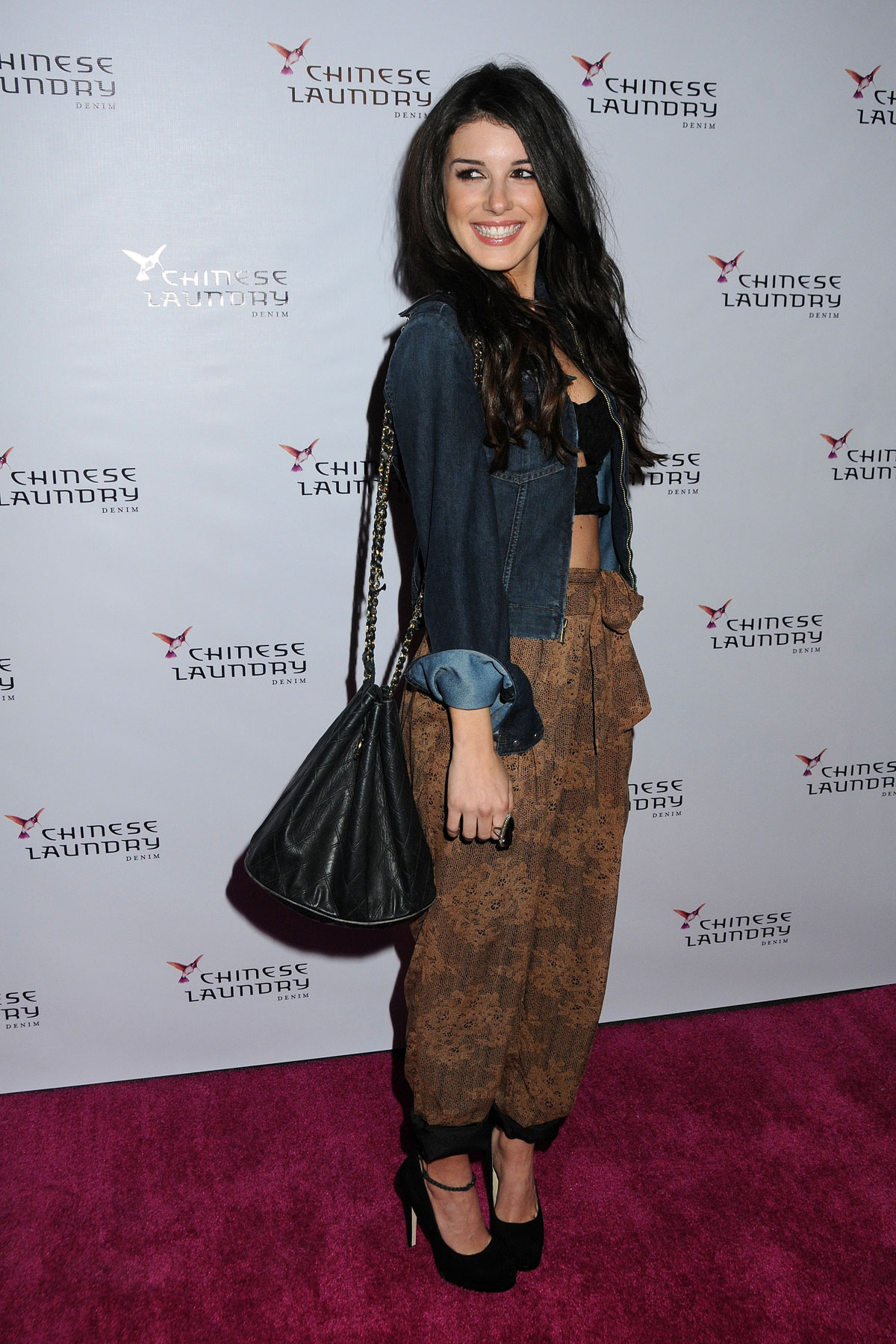 SHENAE GRIMES at the Chinese Laundry Fashion Denim Launch in Hollywood ...