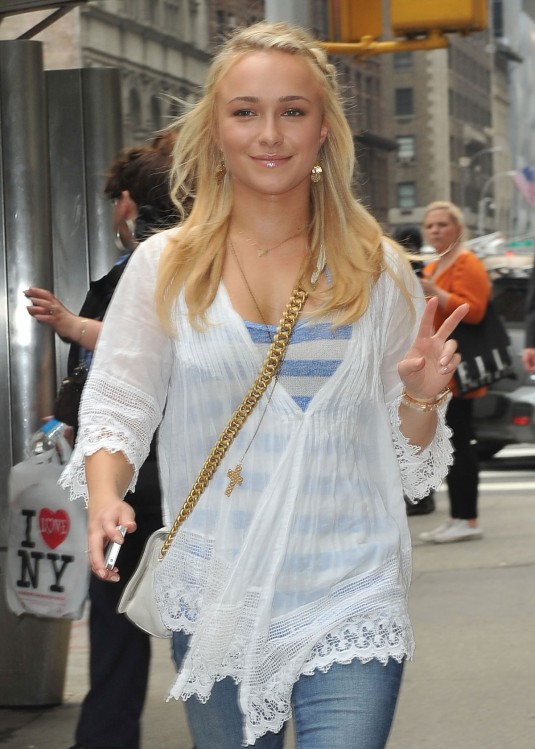 Hayden Panettiere Out And About In New York Hawtcelebs 7788