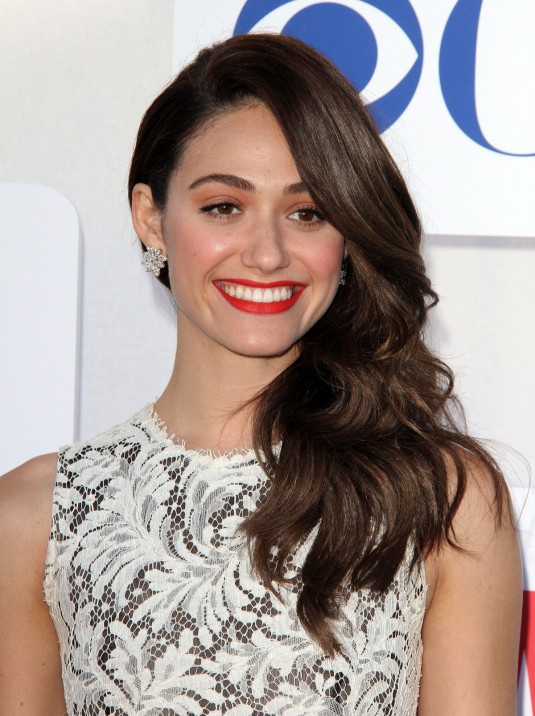 EMMY ROSSUM at Showtime TCA Party – HawtCelebs