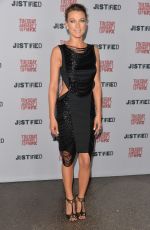 NATALIE ZEA at Justified Season 5 Premiere in New York