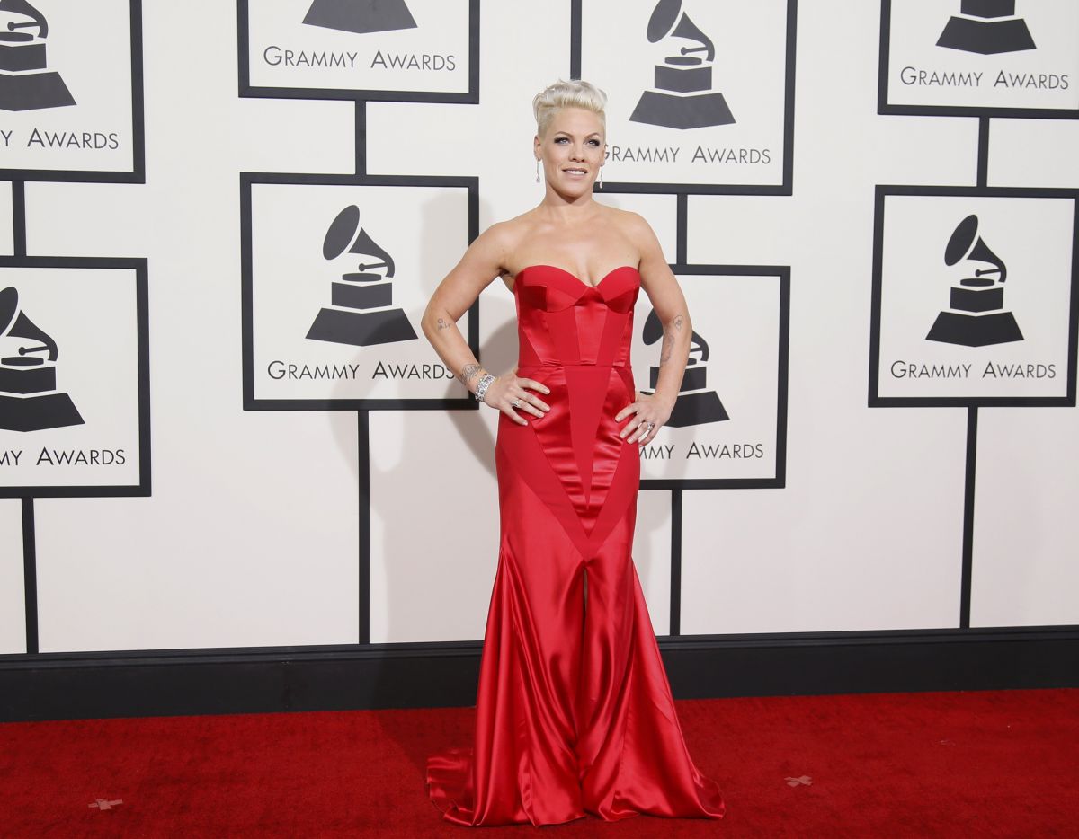 PINK at 2014 Grammy Awards in Los Angeles HawtCelebs