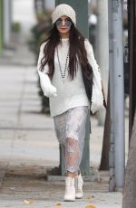 VANESSA HUDGENS Out and About in Beverly Hills 