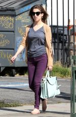 ANNA KENDRICK Out and About in Hollywood