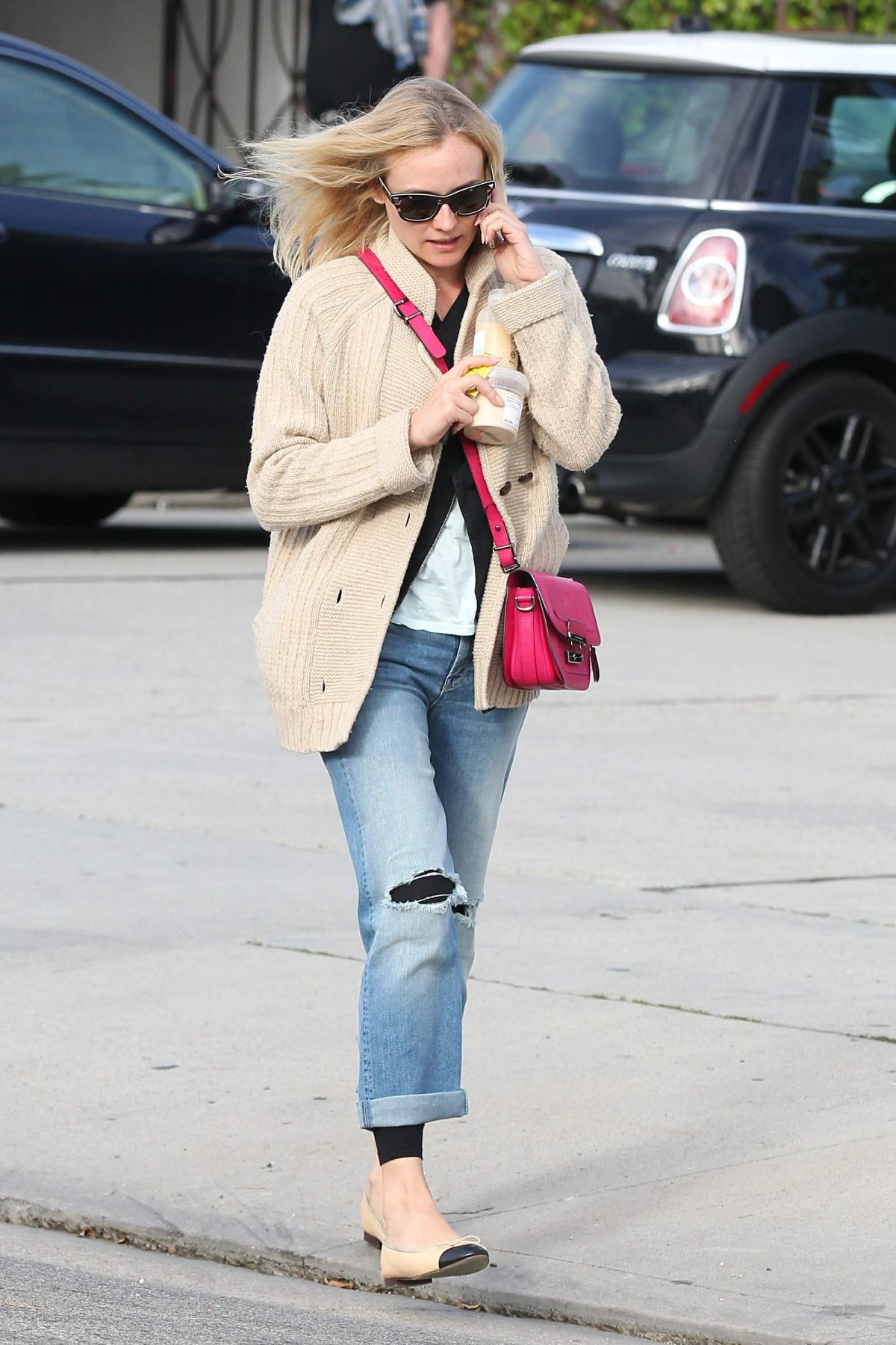DIANE KRUGER Leaves Andy Lecompte Hair Salon in West Hollywood – HawtCelebs