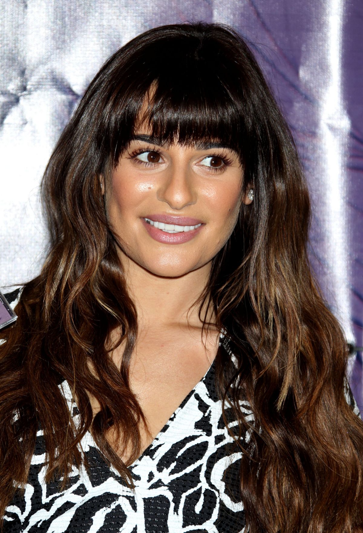 LEA MICHELE at CD Louder Signing at Barnes and Noble at the Grove in ...