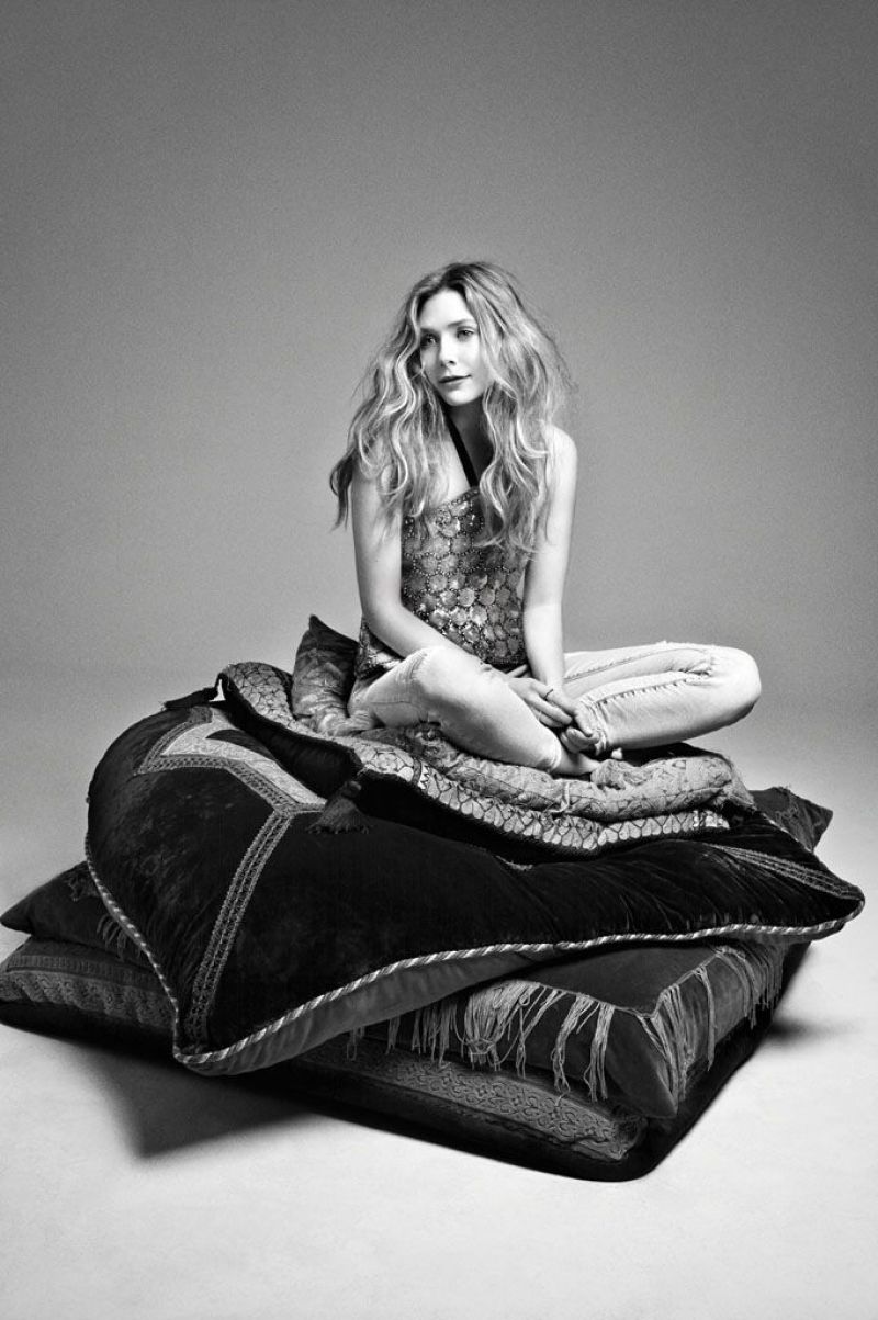 Elizabeth Olsen In Marie Claire Magazine May 2014 Issue Hawtcelebs 