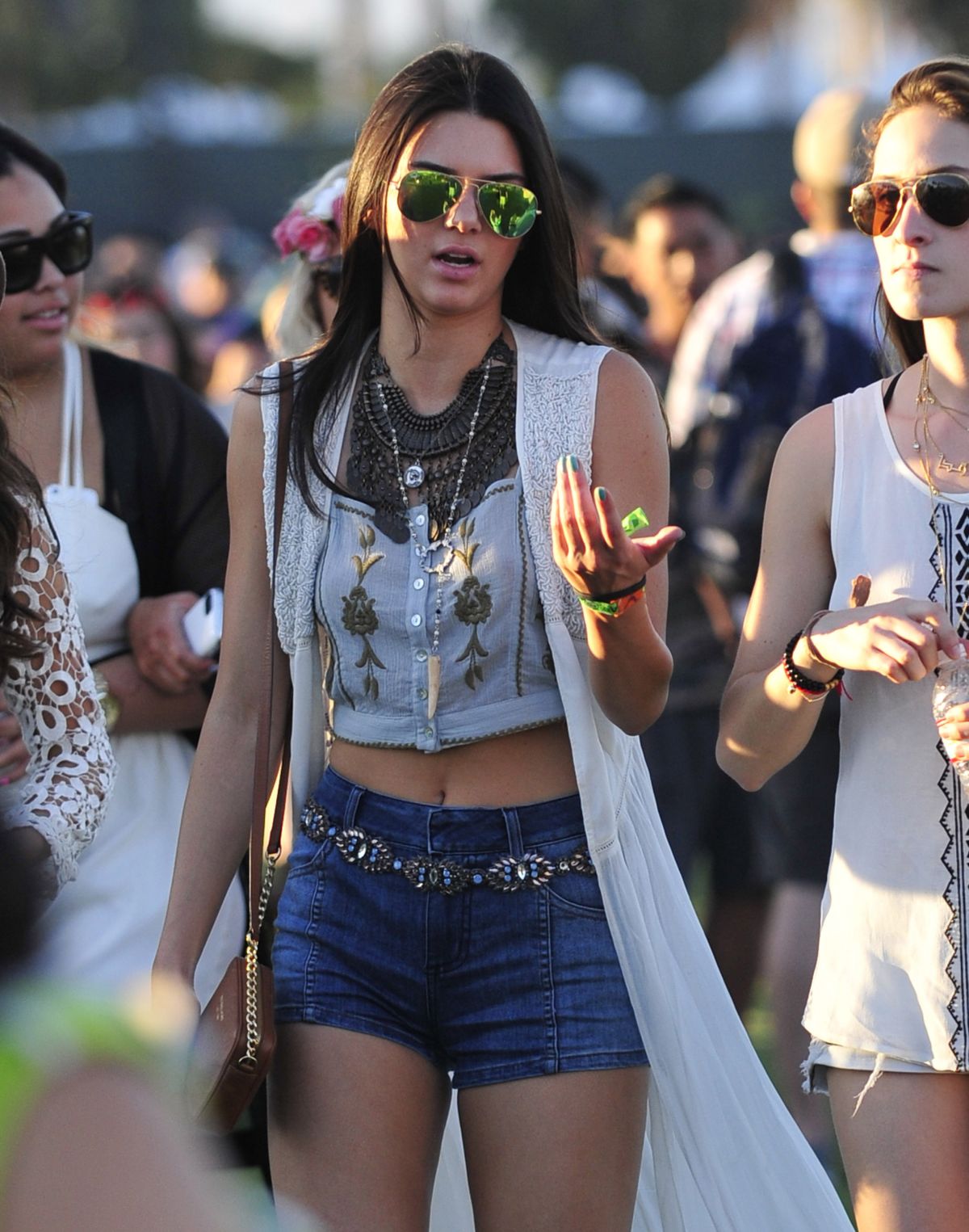 KENDALL JENNER Out and About in Coachella HawtCelebs