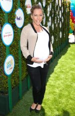 Pregnant KENDRA WILKINSON at Safe Kids Day in West Hollywood 
