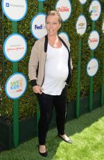 Pregnant KENDRA WILKINSON at Safe Kids Day in West Hollywood 