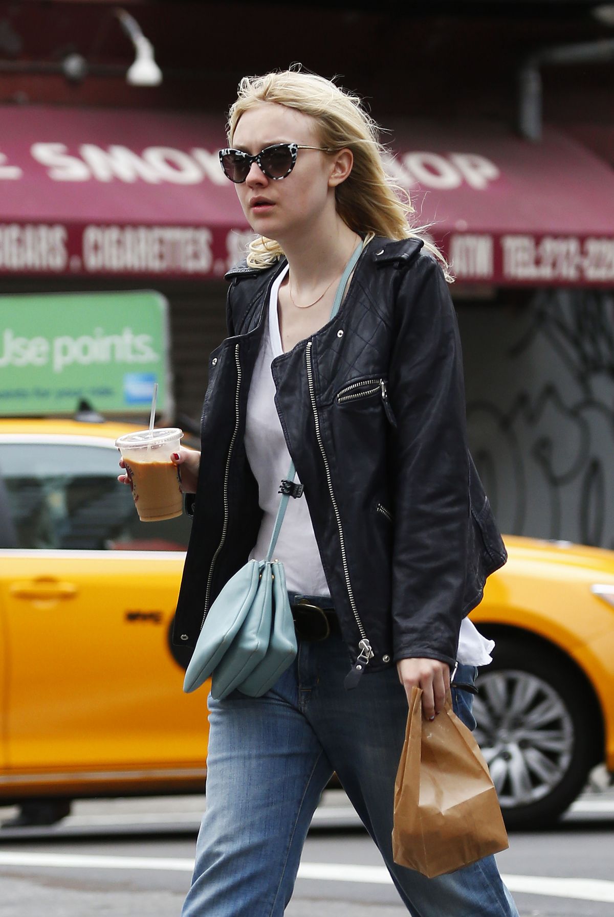 DAKOTA FANNING in Jeans Out in New York – HawtCelebs
