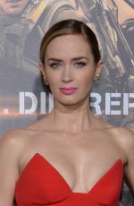EMILY BLUNT at Edge of Tomorrow Premiere in New York