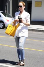 MENA SUVARI Out and About in West Hollywood 1505