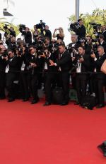 ZOE SALDANA at Mr Turner Premiere at Cannes Film Festival