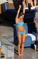 DANIELLE LLOYD in Bikini at a Pool in Las Vegas