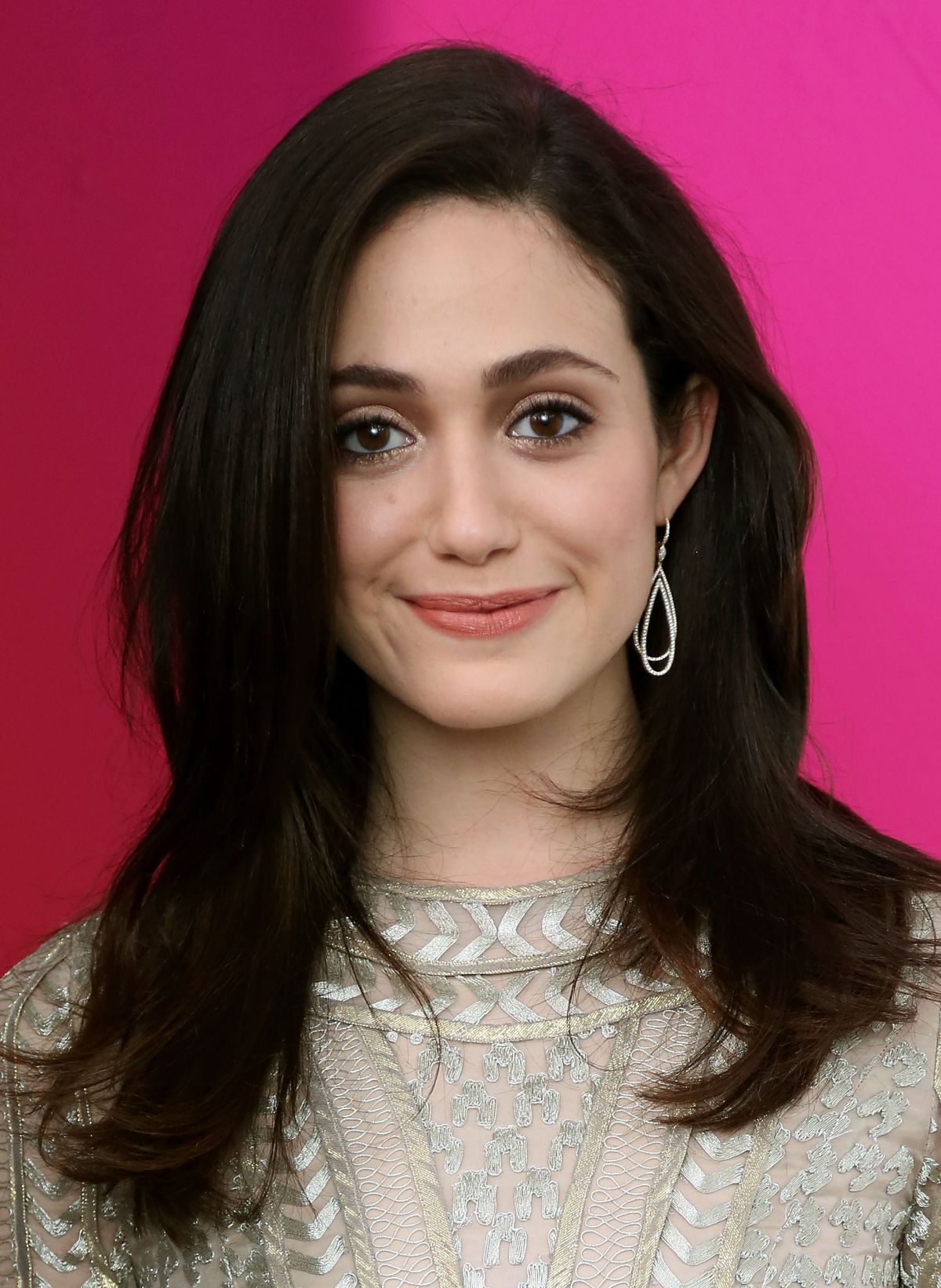 EMMY ROSSUM at American Express and Uber Mobile Loyalty Program Launch ...