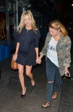 LAURA WHITMORE Arrives at Groucho Club – HawtCelebs