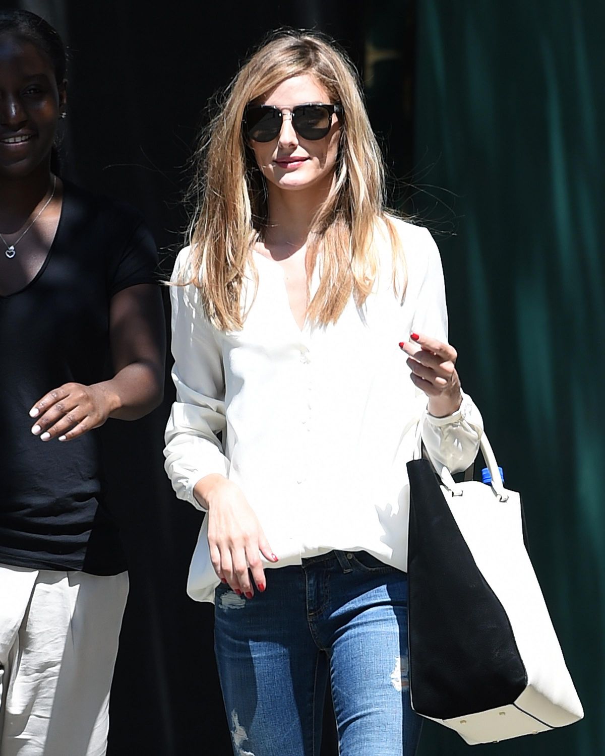 OLIVIA PALERMO Out Shopping in New York – HawtCelebs