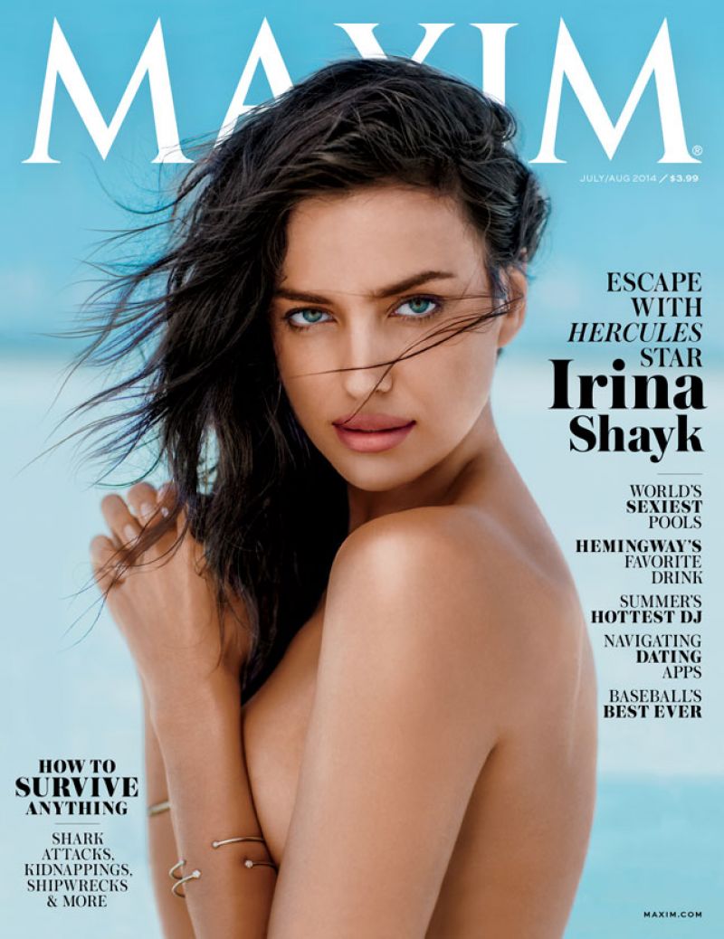 Irina Shayk In Maxim Magazine July August Issue Hawtcelebs