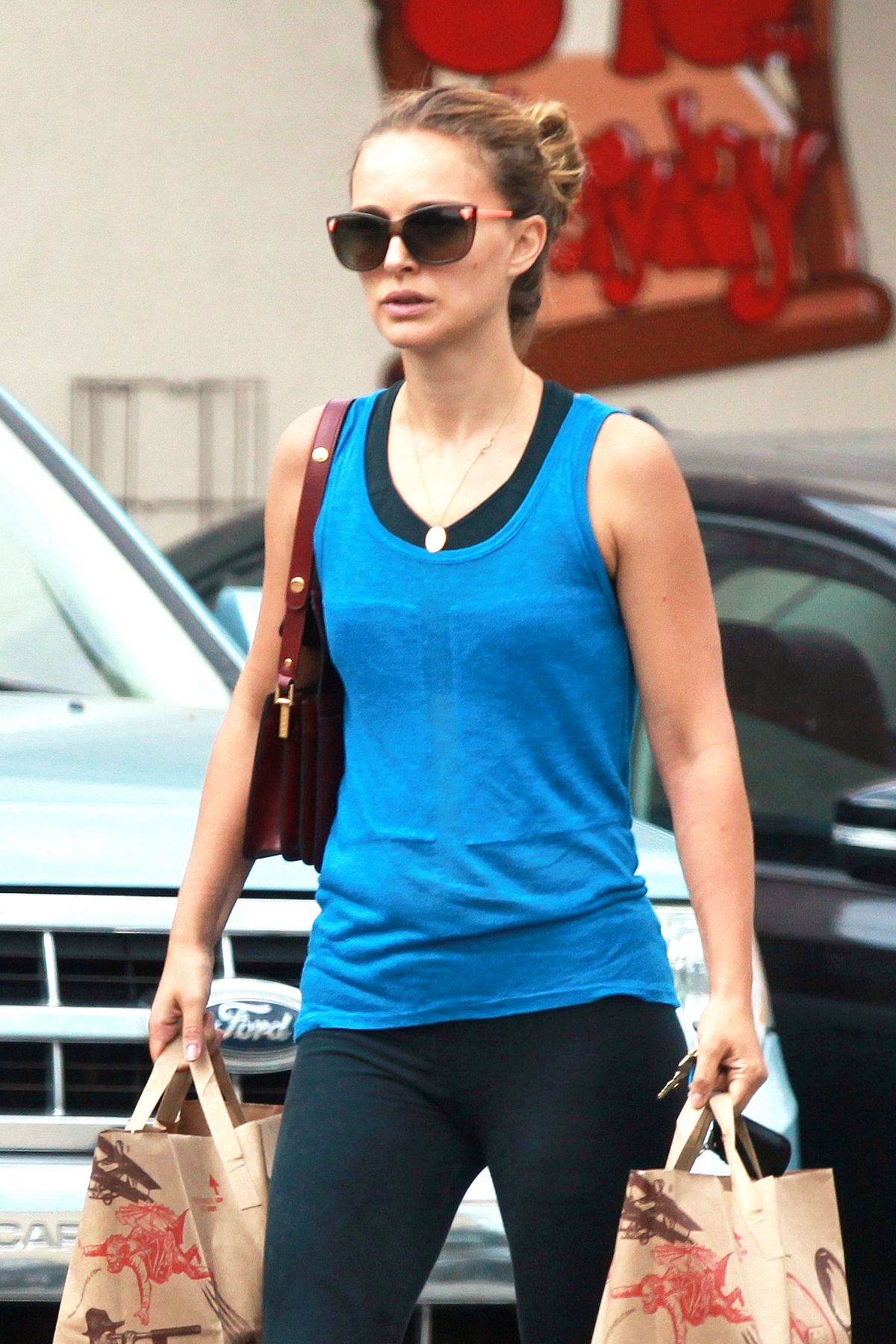 NATALIE PORTMAN at Trader Joe’s in Los Angeles.