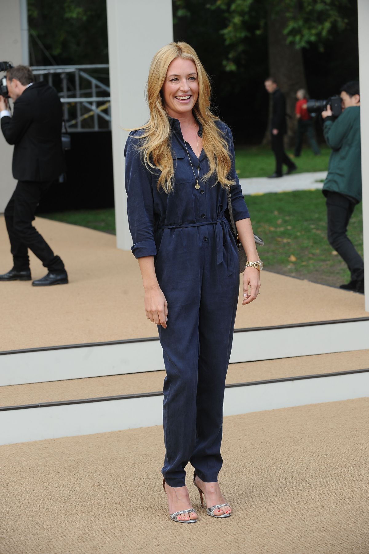 CAT DEELEY at Burberry Prorsum Fashion Show in London – HawtCelebs
