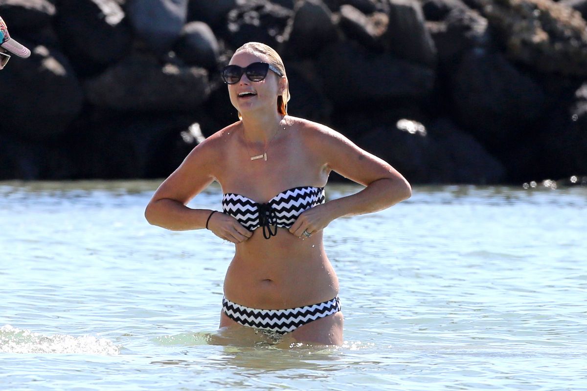 Miranda lambert in a bikini