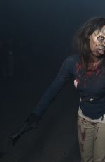 ASHLEY TISDALE at The Walking Dead Season 5 Premiere in Los Angeles