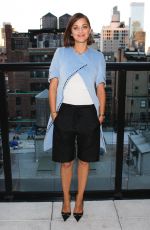 MARION COTTILARD at Two Days, One Night Premiere at Spyglass Rooftop in New York