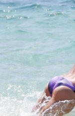 NADINE LEOPOLD in Bikini at a Photoshoot in Maui