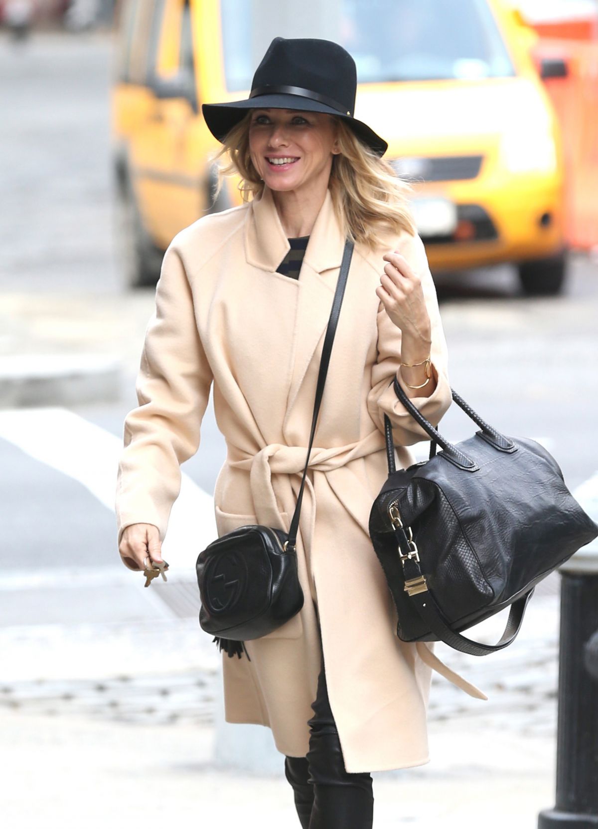 NAOMI WATTS Out and About in New York – HawtCelebs
