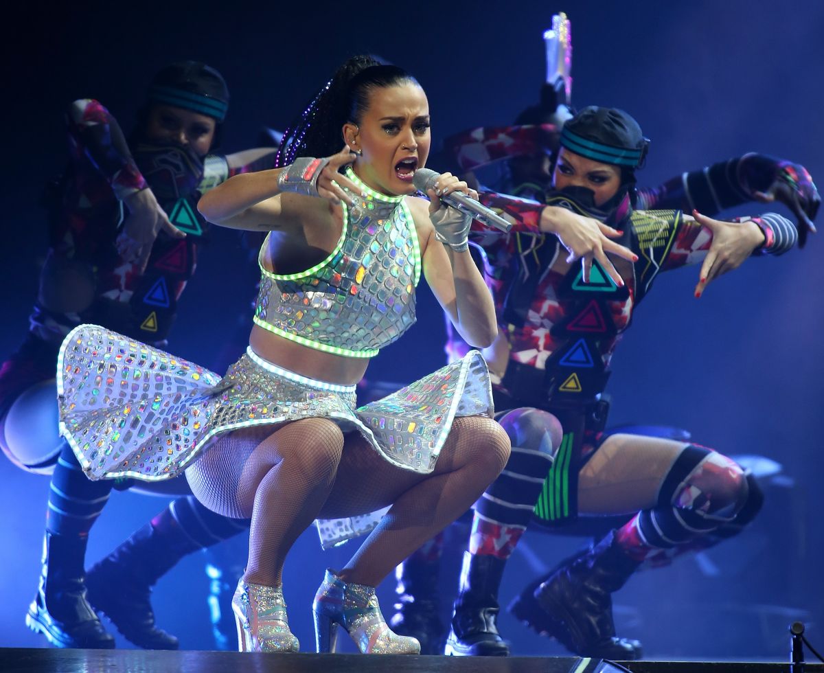 KATY PERRY Performs at Prismatic World Tour in Perth HawtCelebs