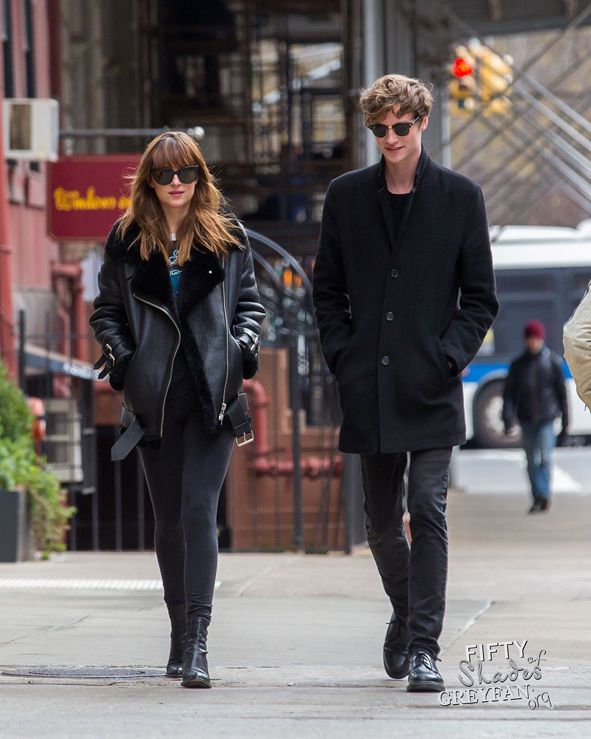 Dakota Johnson And Matthew Hitt Out And About In Soho Hawtcelebs 