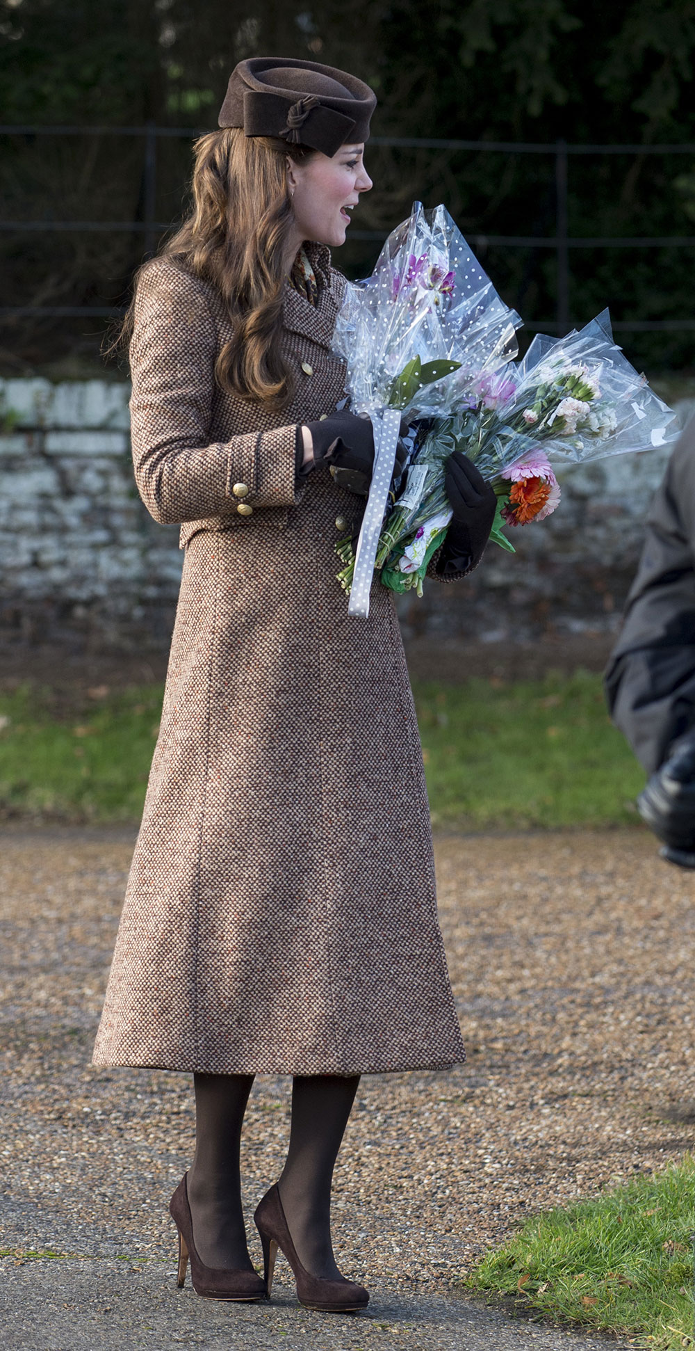 KATE MIDDLETON at Christmas Day Service in Sandringham HawtCelebs