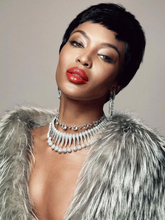 NAOMI CAMPBELL in Madame Figaro