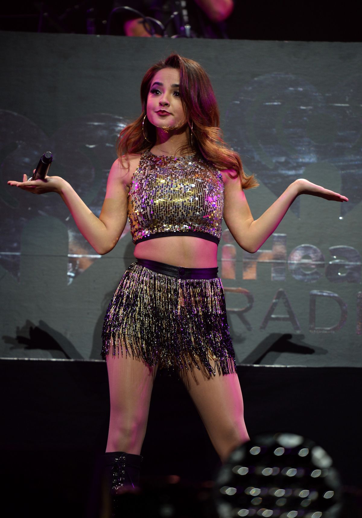 BECKY G at Y100 Jingle Ball in Miami – HawtCelebs