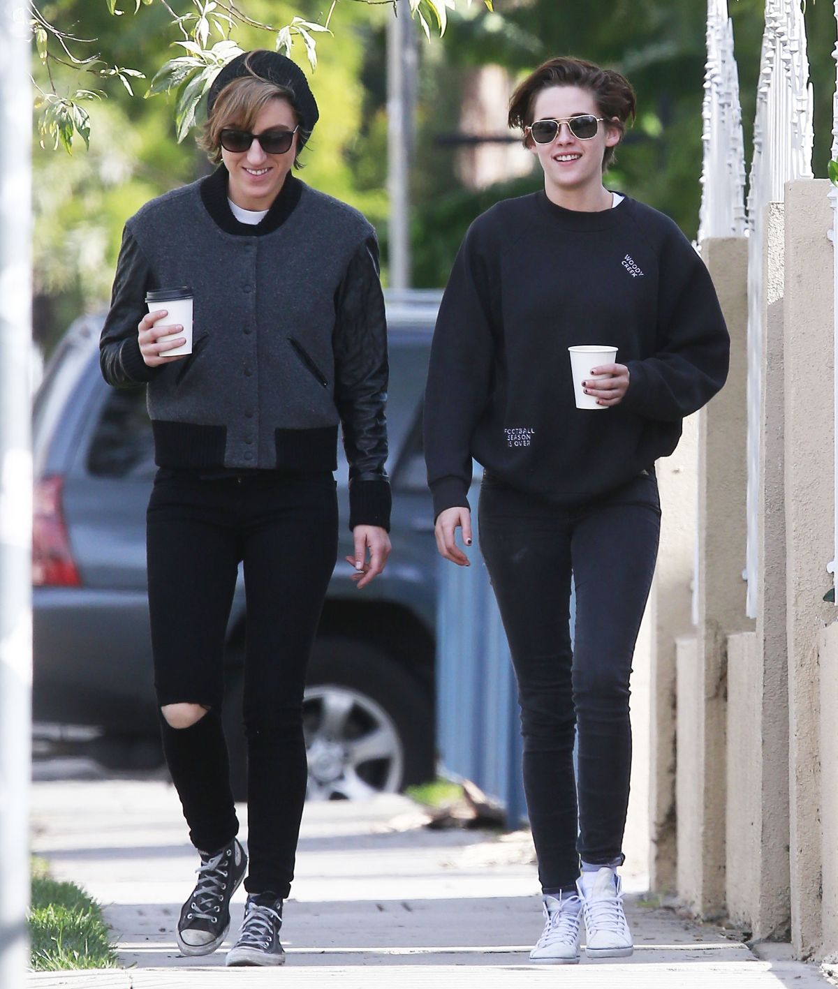 KRISTEN STEWART and Her Former Assistant Out and About in Los Angeles ...
