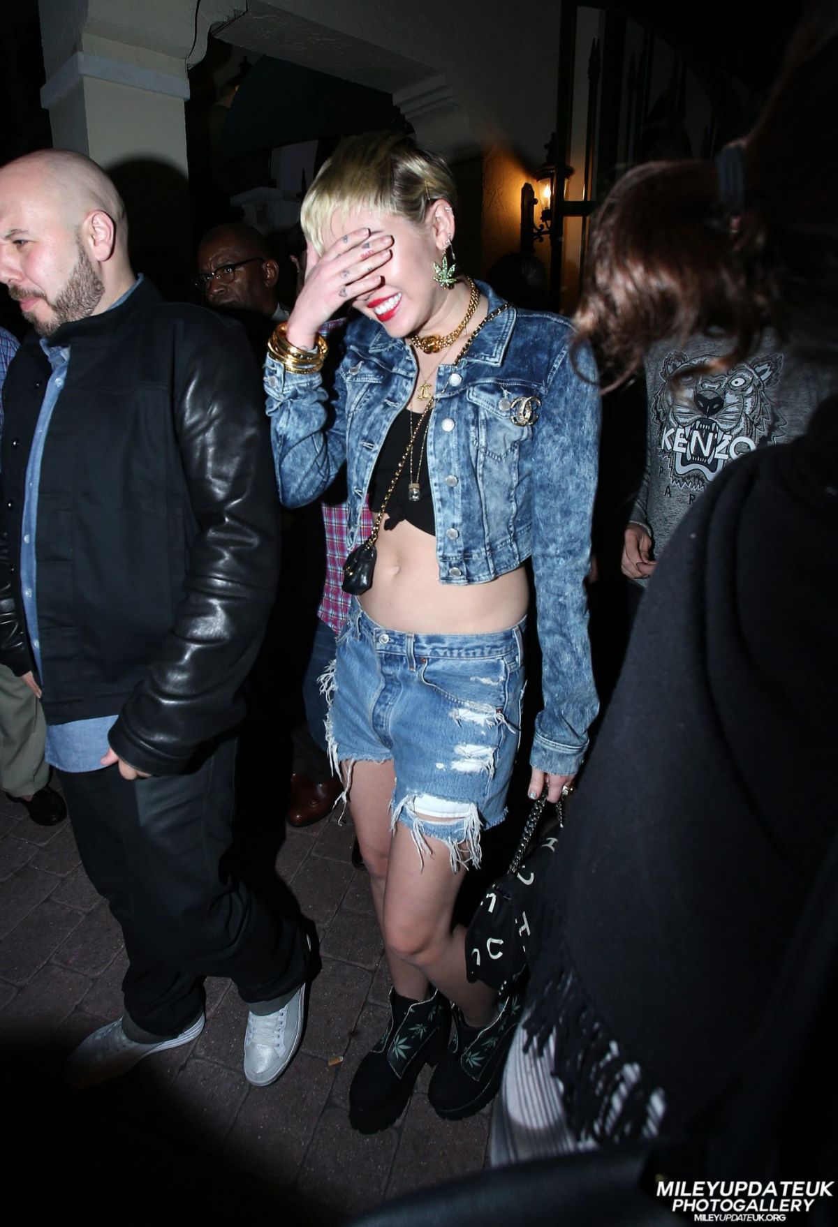 Miley Cyrus And Patrick Schwarzenegger Night Out In Miami Hawtcelebs
