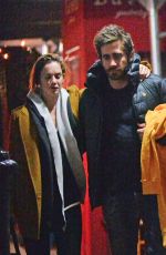 RUTH WILSON and Jake Gyllenhaal Leaves Buvette Restaurant