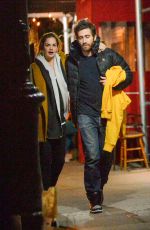 RUTH WILSON and Jake Gyllenhaal Leaves Buvette Restaurant