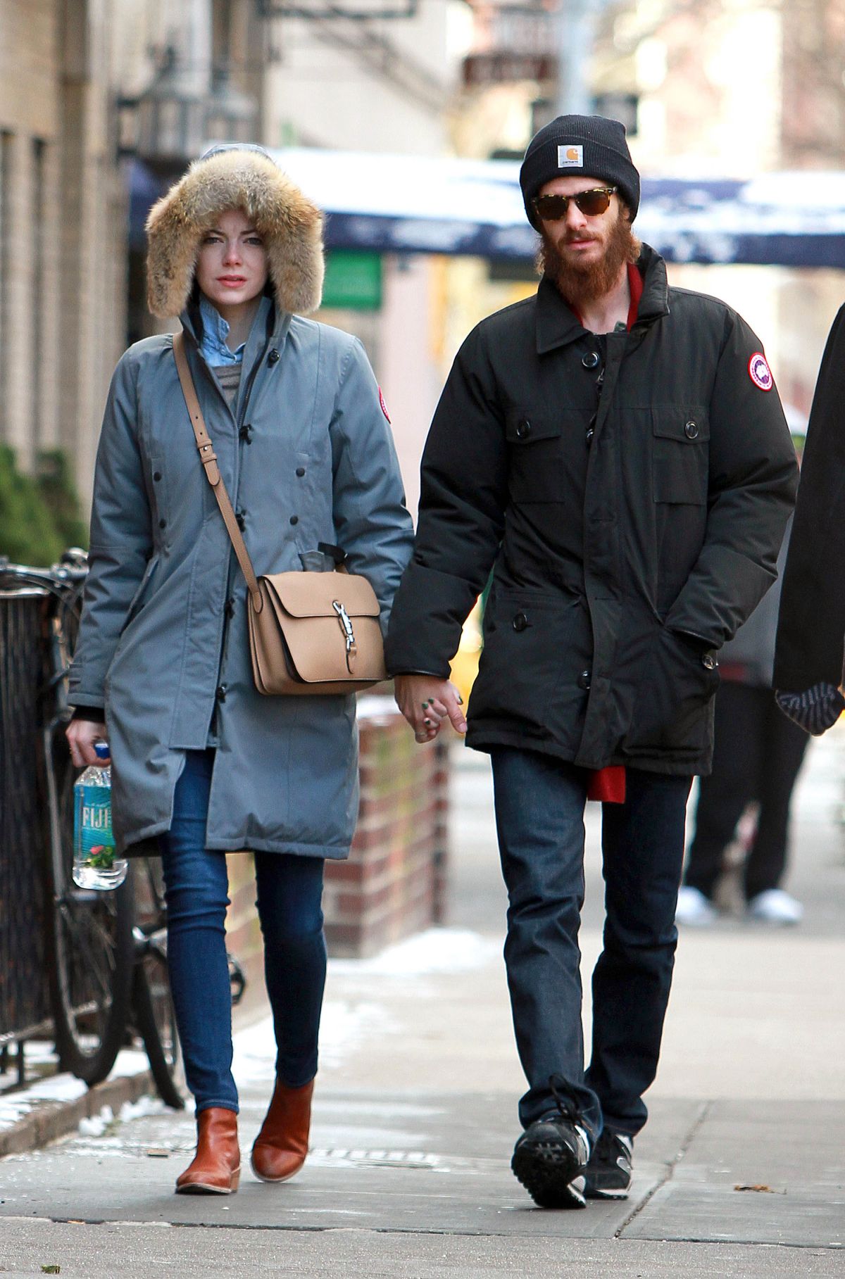 EMMA STONE and Andrew Garfield Out and About in New York – HawtCelebs